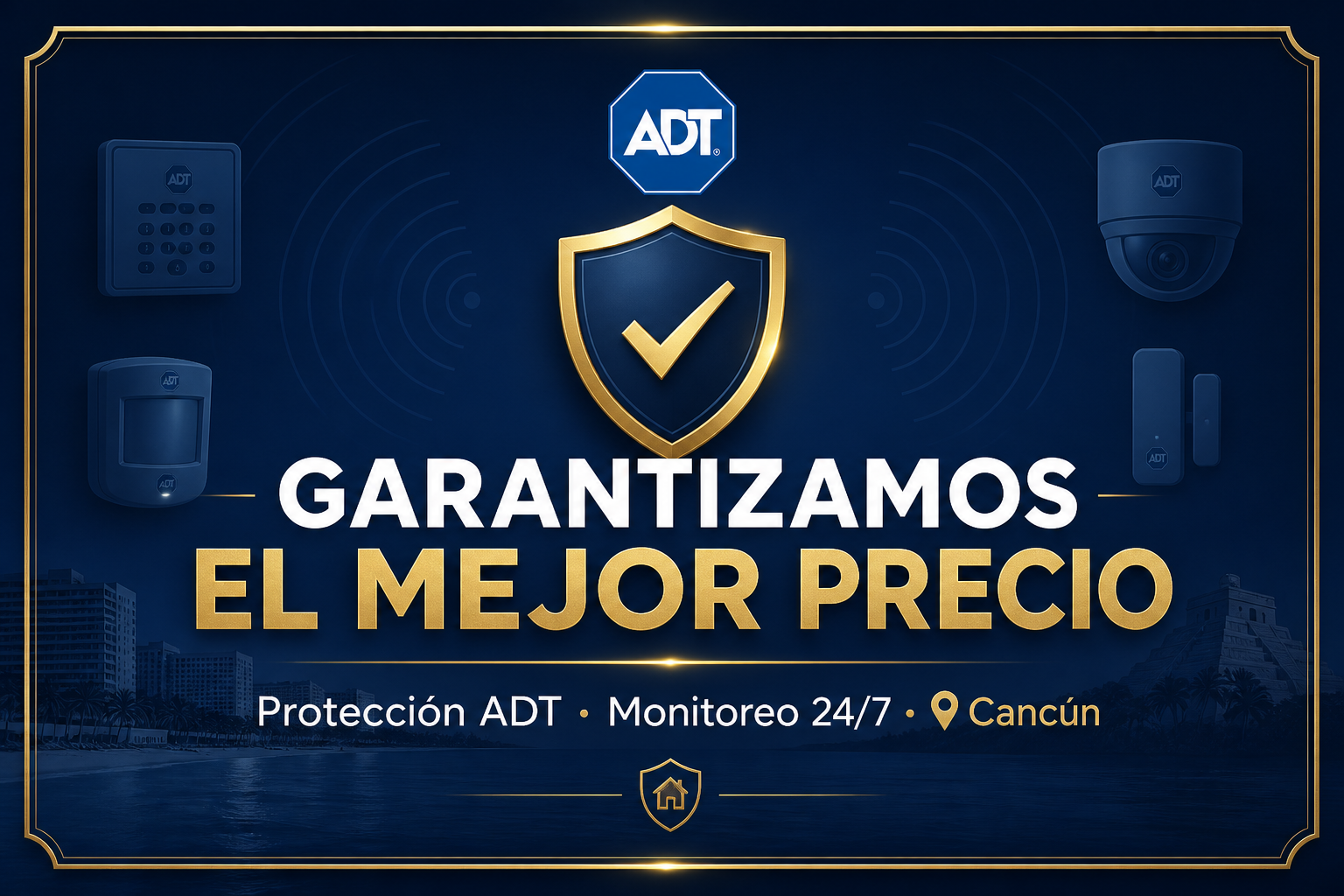 ADT Cancún — Garantizamos el mejor precio